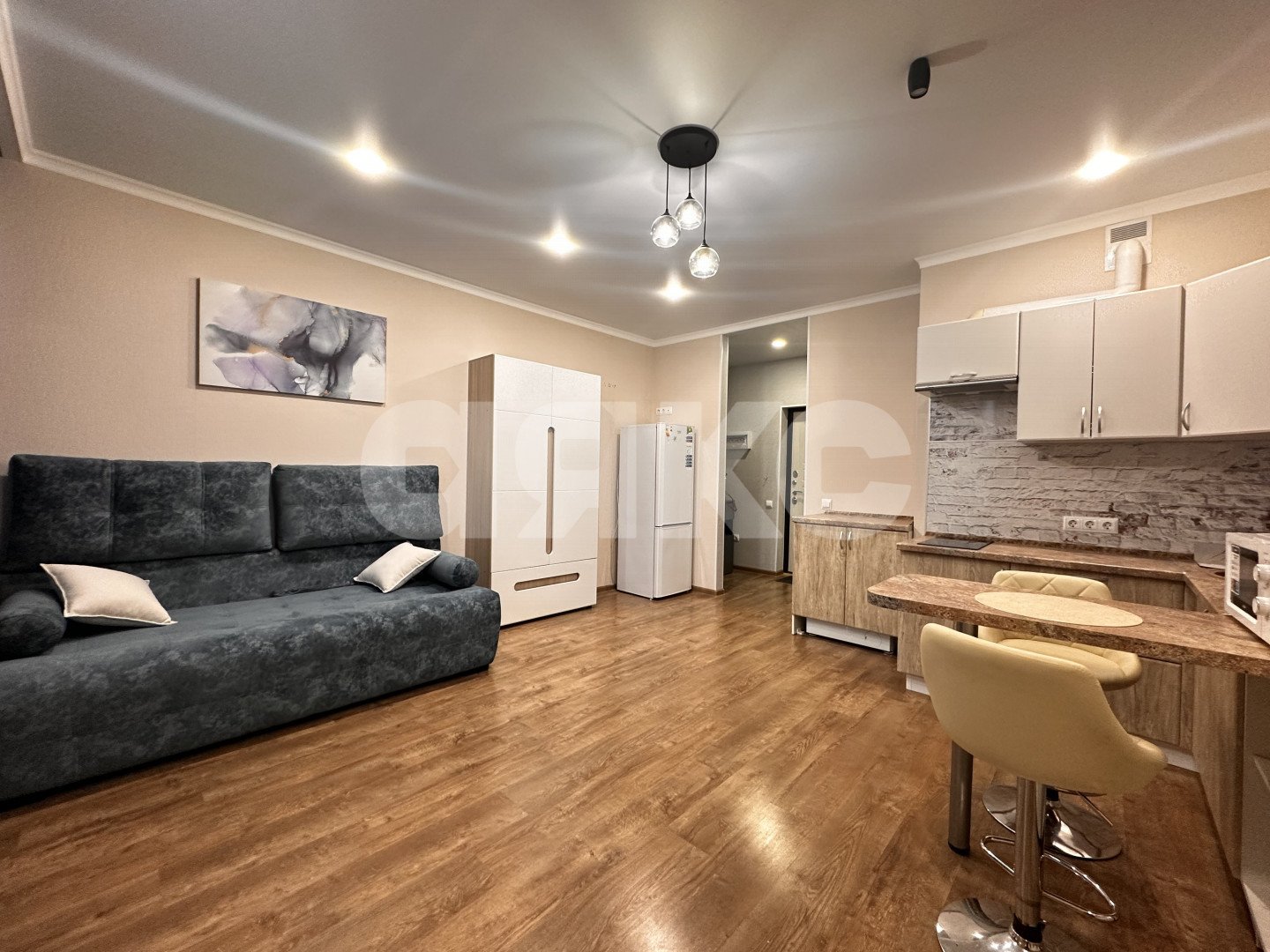 Фото №2: Студия 30 м² - Анапа, жилой комплекс Раз-Два-Три, ул. Анапское шоссе, 24к2