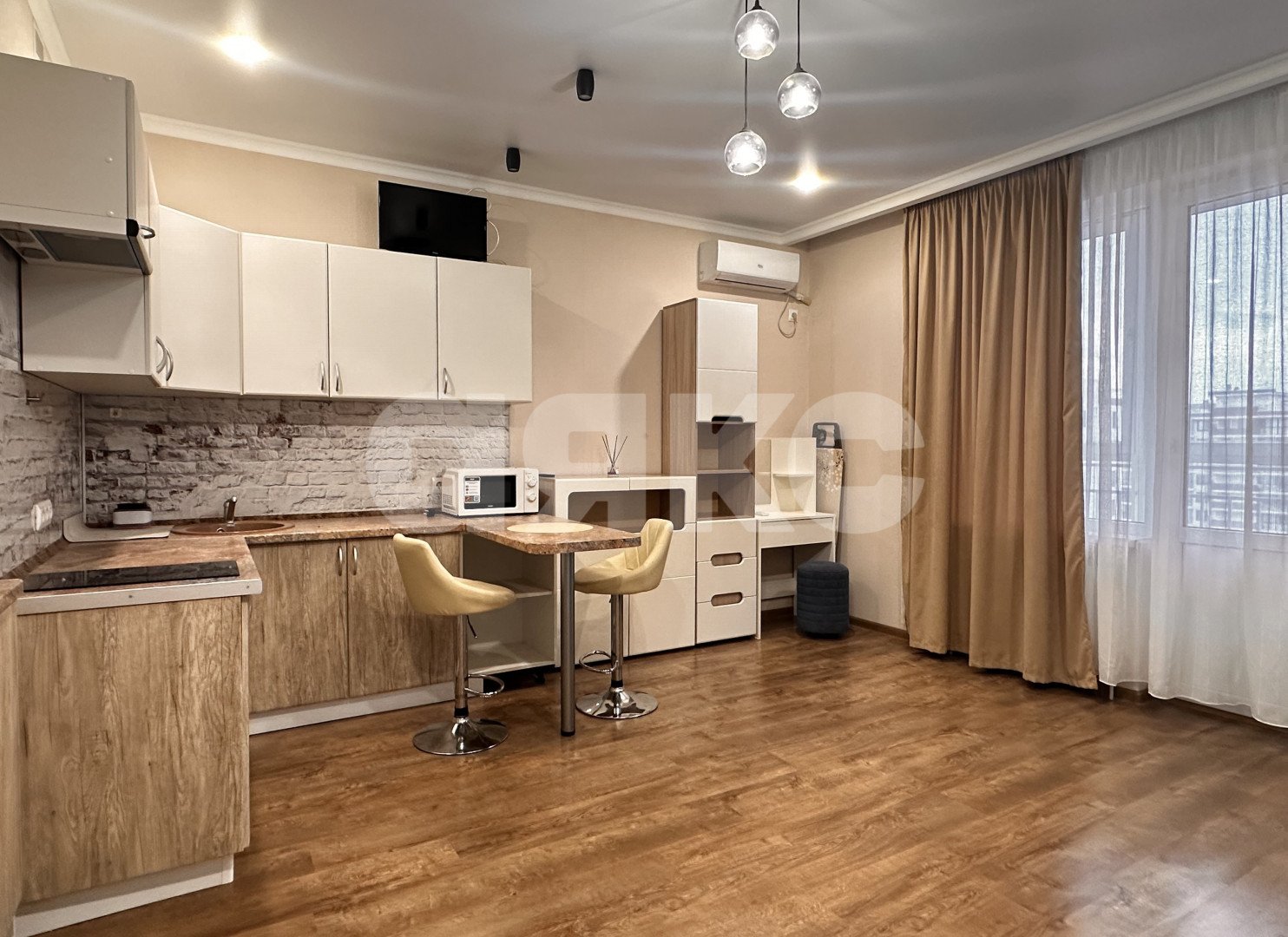 Фото №9: Студия 30 м² - Анапа, жилой комплекс Раз-Два-Три, ул. Анапское шоссе, 24к2