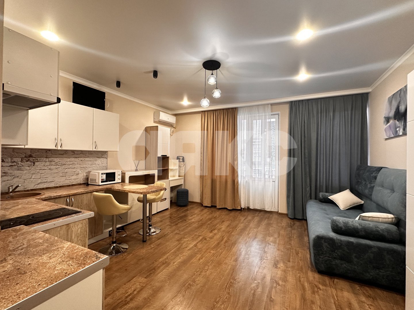 Фото №1: Студия 30 м² - Анапа, жилой комплекс Раз-Два-Три, ул. Анапское шоссе, 24к2