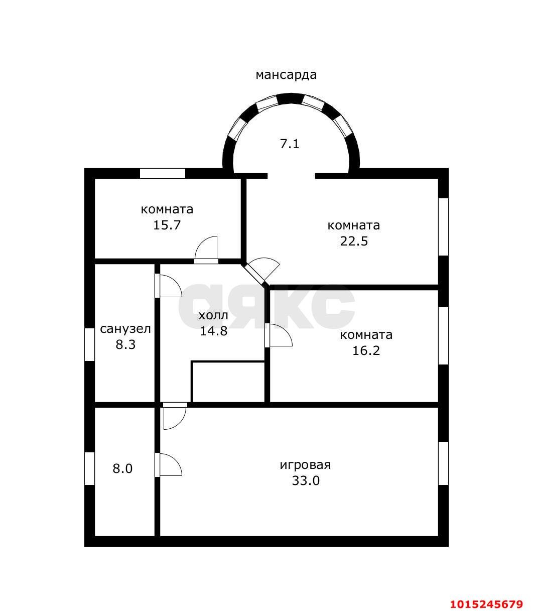 Фото №28: Дом 252 м² + 8 сот. - Краснодар, Горхутор, ул. Стадионная, 39