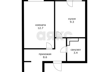 Фото №2: 1-комнатная квартира 34 м² - Пригородный, мкр. жилой комплекс Мини-полис Куб-А, ул. Сербская, 6к6