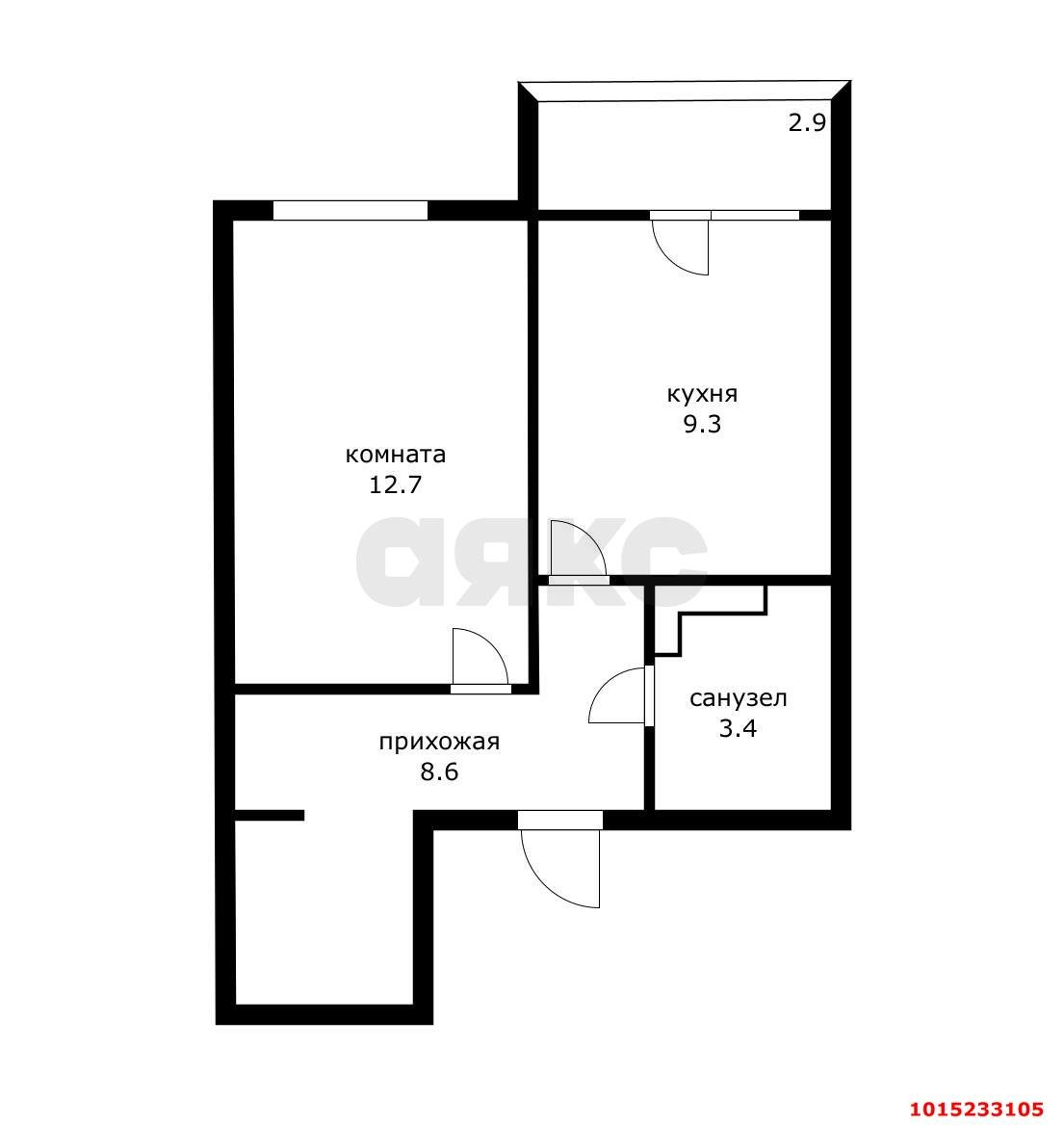 Фото №2: 1-комнатная квартира 36 м² - Пригородный, жилой комплекс Мини-полис Куб-А, ул. Сербская, 6к6