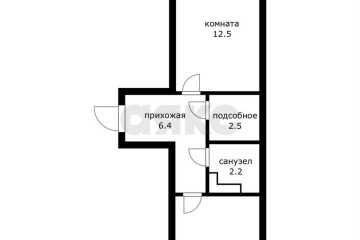 Фото №2: 1-комнатная квартира 36 м² - Пригородный, мкр. жилой комплекс Мини-полис Куб-А, ул. Сербская, 6к6