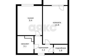 Фото №2: 1-комнатная квартира 30 м² - Пригородный, мкр. жилой комплекс Мини-полис Куб-А, ул. Феодосийская, 23/7