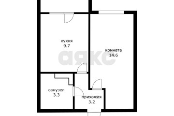Фото №2: 1-комнатная квартира 30 м² - Пригородный, мкр. жилой комплекс Мини-полис Куб-А, ул. Сербская, 6к6