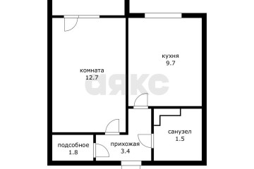 Фото №2: 1-комнатная квартира 29 м² - Пригородный, мкр. жилой комплекс Мини-полис Куб-А, ул. Сербская, 6к6