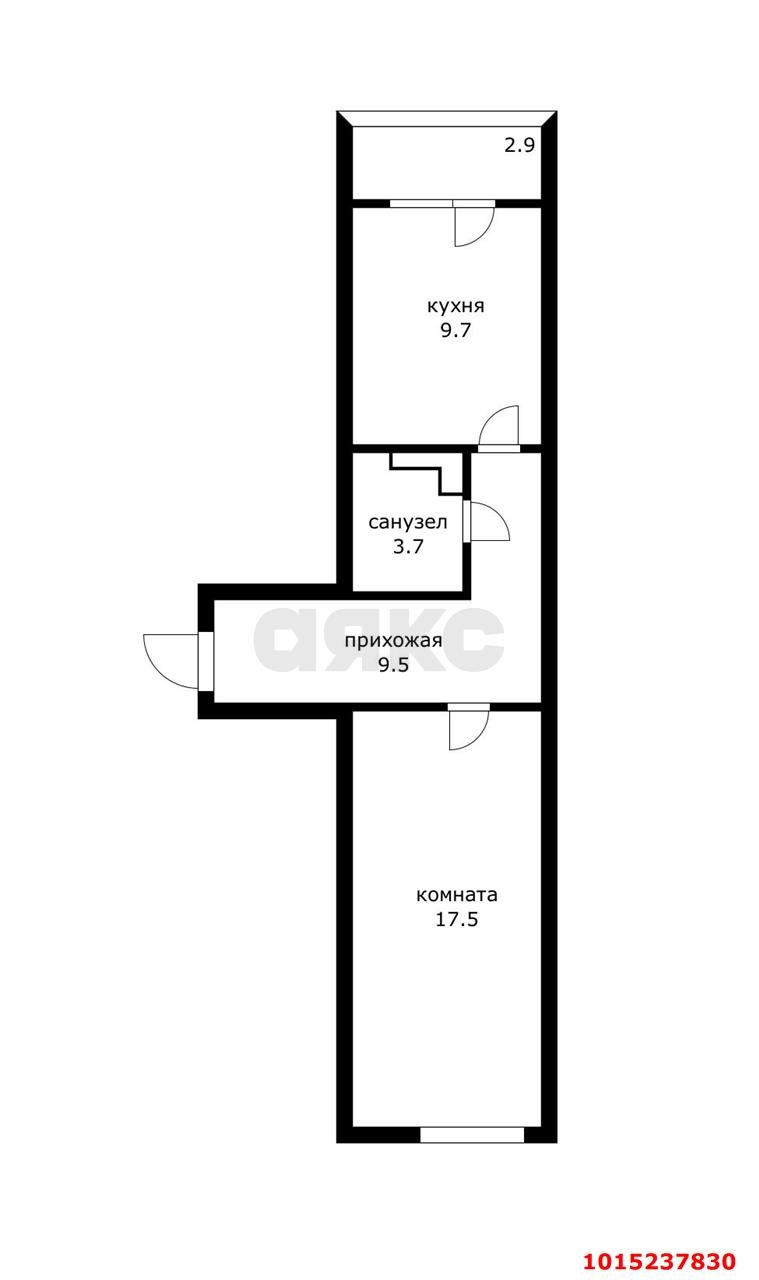 Фото №3: 1-комнатная квартира 43 м² - Пригородный, жилой комплекс Мини-полис Куб-А, ул. Сербская, 6к6