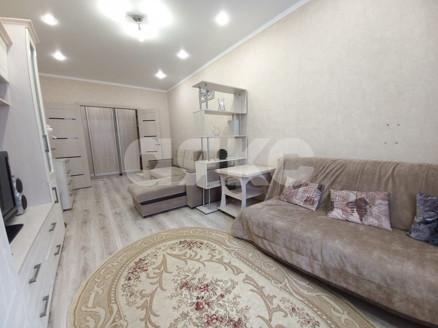 Фото №5: 1-комнатная квартира 42 м² - Анапа, жилой комплекс Радуга, ул. Парковая, 64Ак9