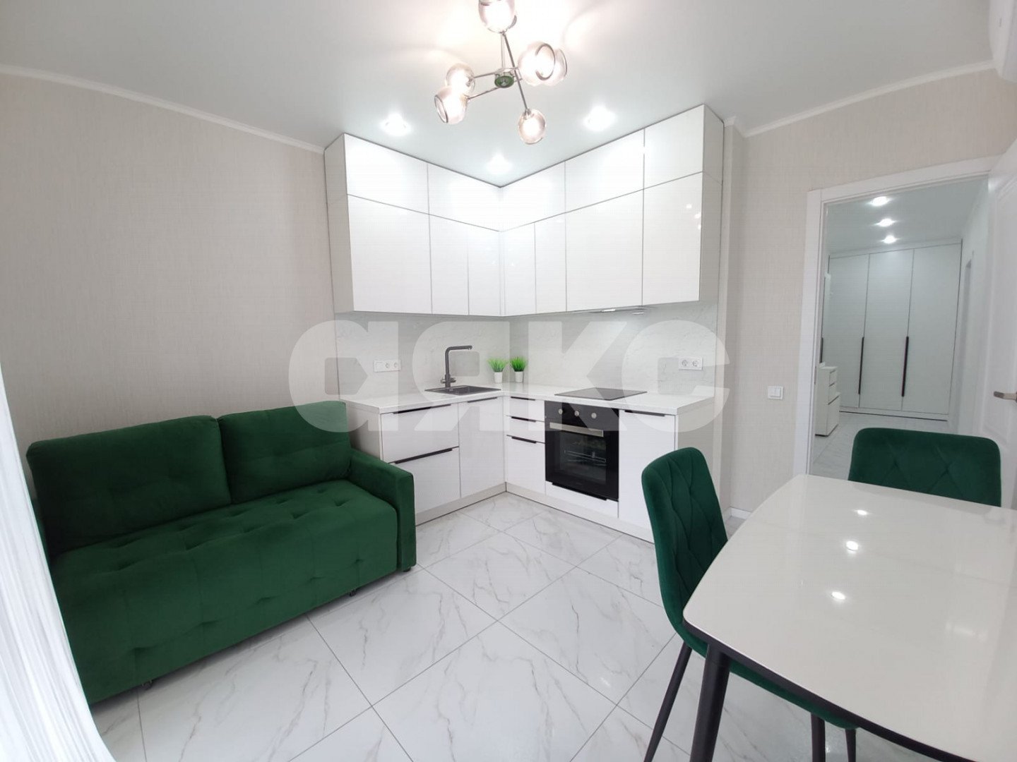 Фото №3: 2-комнатная квартира 60 м² - Анапа, жилой комплекс Аванта, ул. Крылова, 13к3