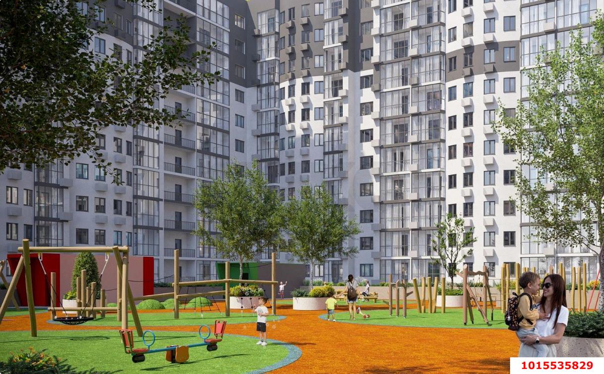 Фото №3: 1-комнатная квартира 49 м² - Краснодар, жилой комплекс Режиссёр, ул. Уральская, 100/6