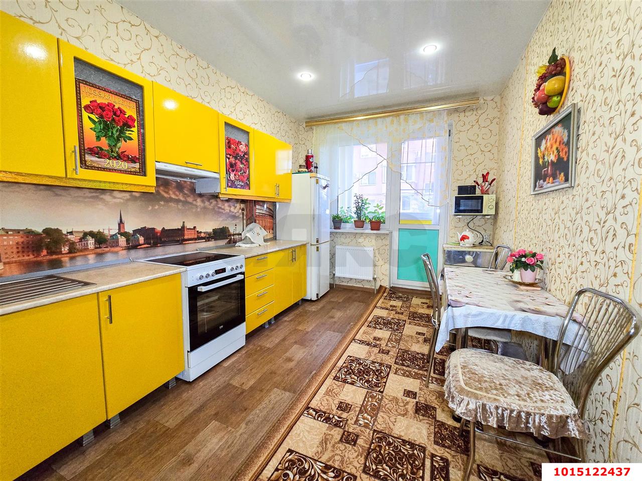 Фото №3: 1-комнатная квартира 43 м² - Краснодар, Прикубанский внутригородской округ, Завод Радиоизмерительных Приборов, мкр. Музыкальный, ул. имени Сергея Есенина, 108лит3