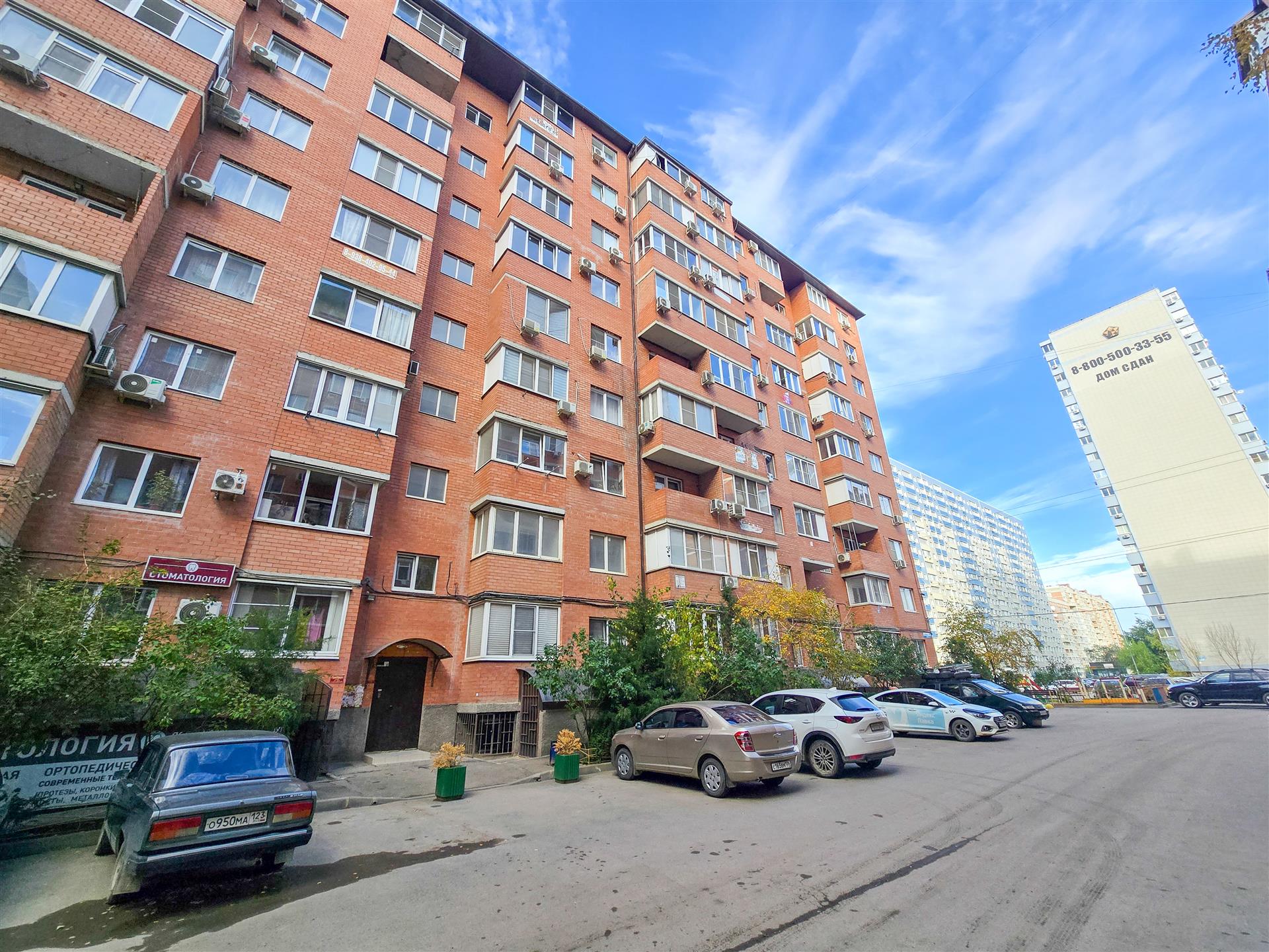 Фото №10: 1-комнатная квартира 43 м² - Краснодар, Прикубанский внутригородской округ, Завод Радиоизмерительных Приборов, мкр. Музыкальный, ул. имени Сергея Есенина, 108лит3