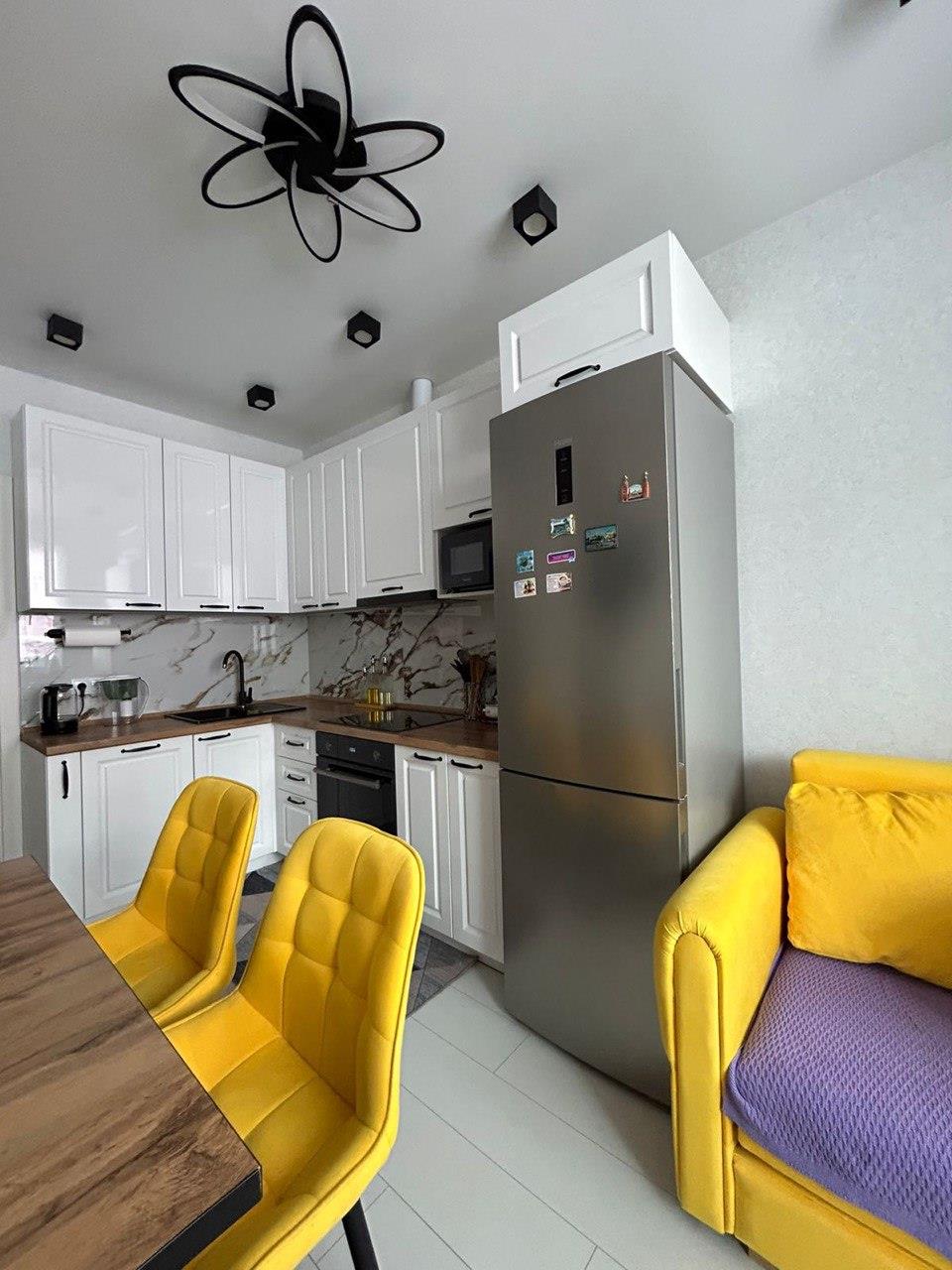 Фото №6: 2-комнатная квартира 53 м² - Краснодар, Музыкальный, ЖК Территория Счастья, имени Петра Метальникова, жилой комплекс Территория счастья, Прикубанский внутригородской округ, мкр. Завод Радиоизмерительных Приборов, ул. Евгении Жигуленко, 3к1