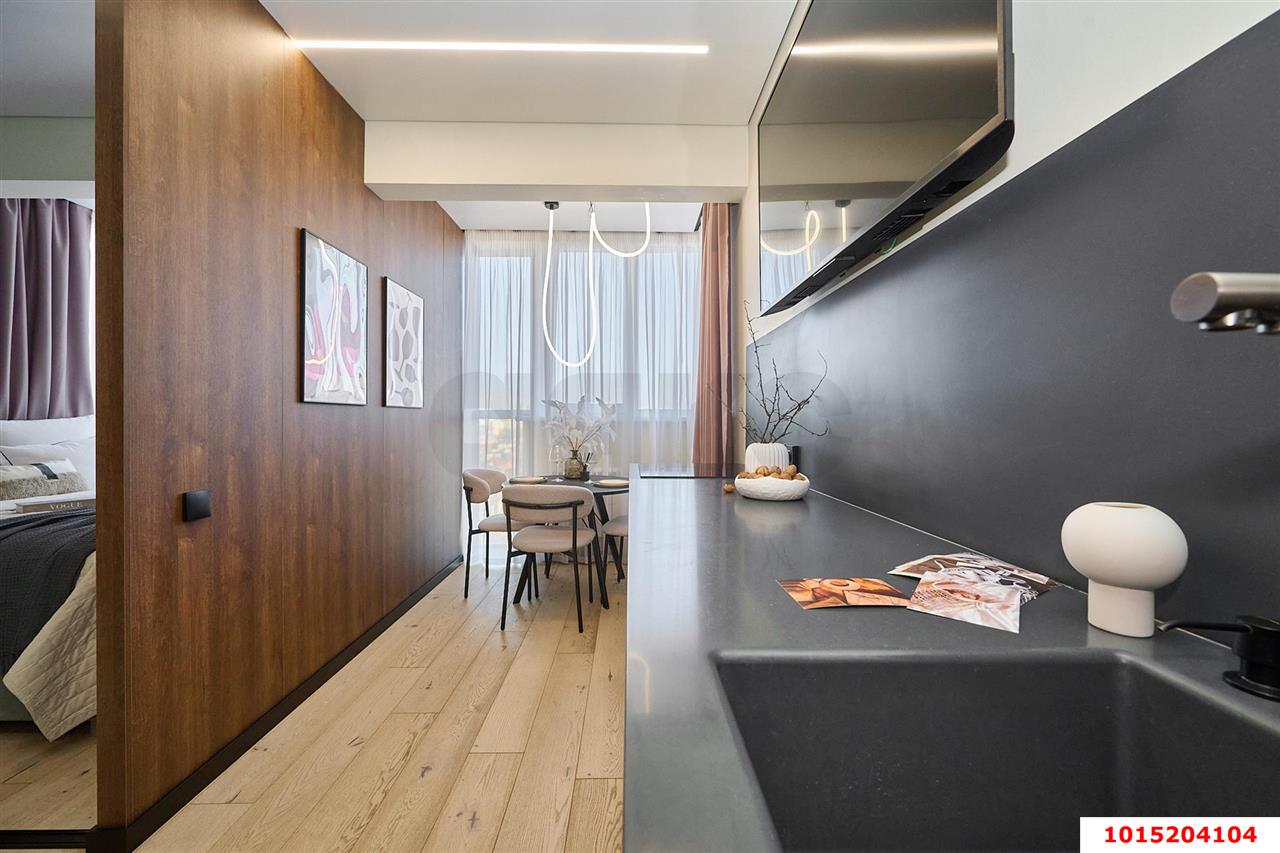 Фото №15: 1-комнатная квартира 34 м² - Краснодар, жилой комплекс Все Свои, ул. Колхозная, 5