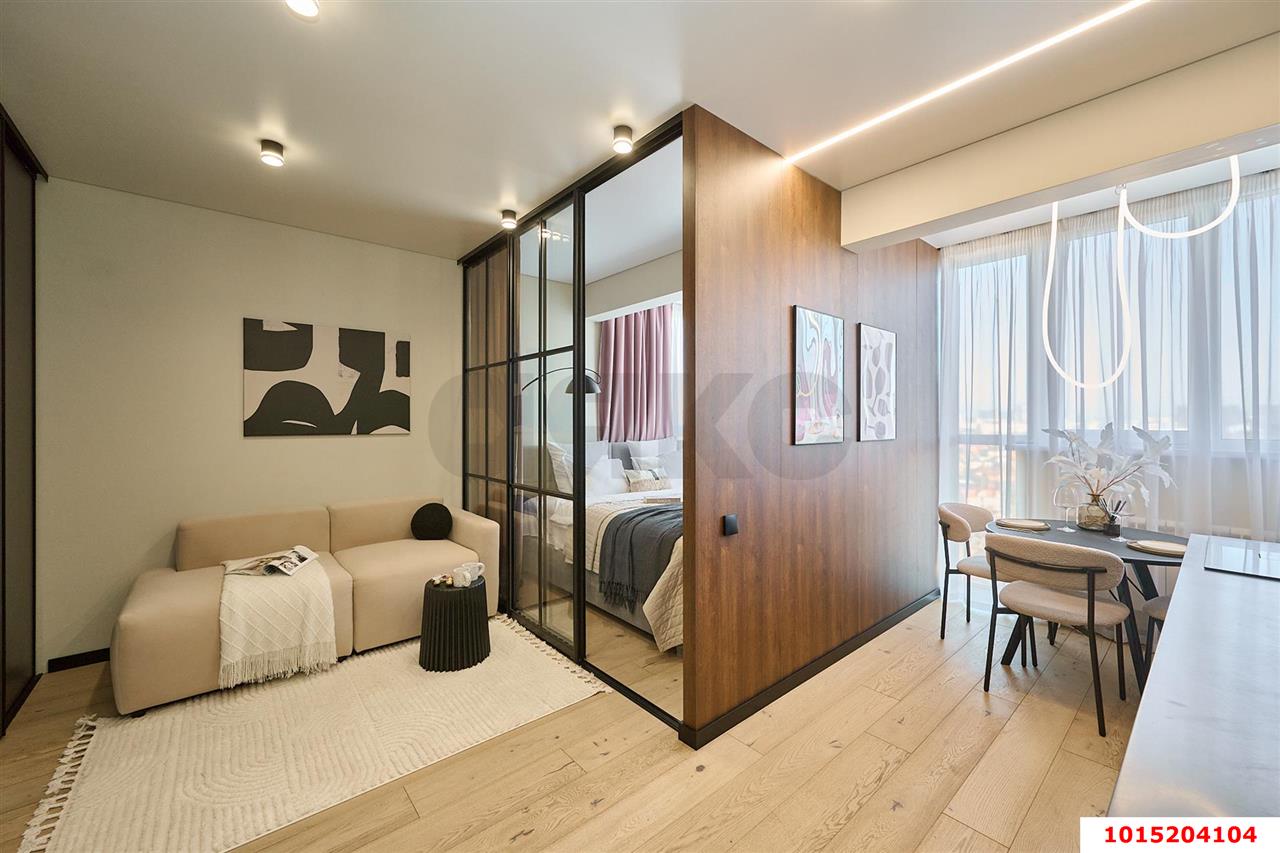 Фото №1: 1-комнатная квартира 34 м² - Краснодар, жилой комплекс Все Свои, ул. Колхозная, 5