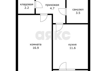 Фото №5: 1-комнатная квартира 42 м² - Пригородный, мкр. жилой комплекс Мини-полис Куб-А, ул. Сербская, 6к6