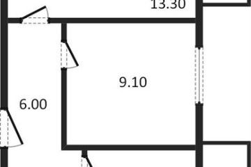 Фото №1: 2-комнатная квартира 40 м² - Яблоновский, мкр. жилой комплекс Дарград, ул. Тургеневское Шоссе, 33/5к35