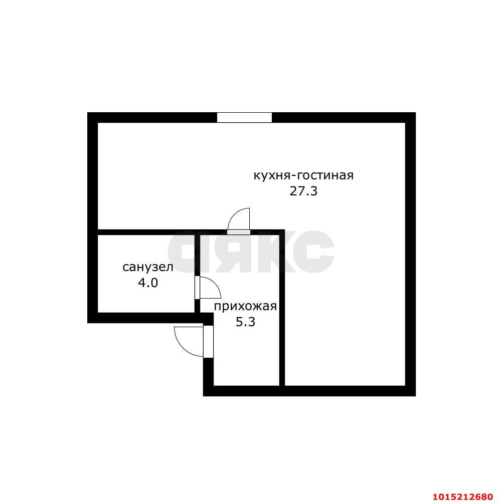 Фото №8: Студия 36 м² - Южный, ул. Новая, 23А/3