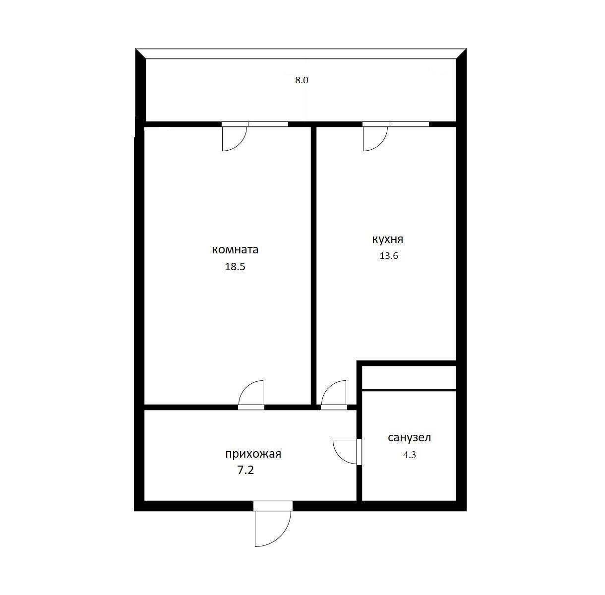 Фото №9: 1-комнатная квартира 50 м² - Краснодар, Карасунский внутригородской округ, Пашковский, мкр. жилой комплекс Империал, ул. Бородинская, 137/1