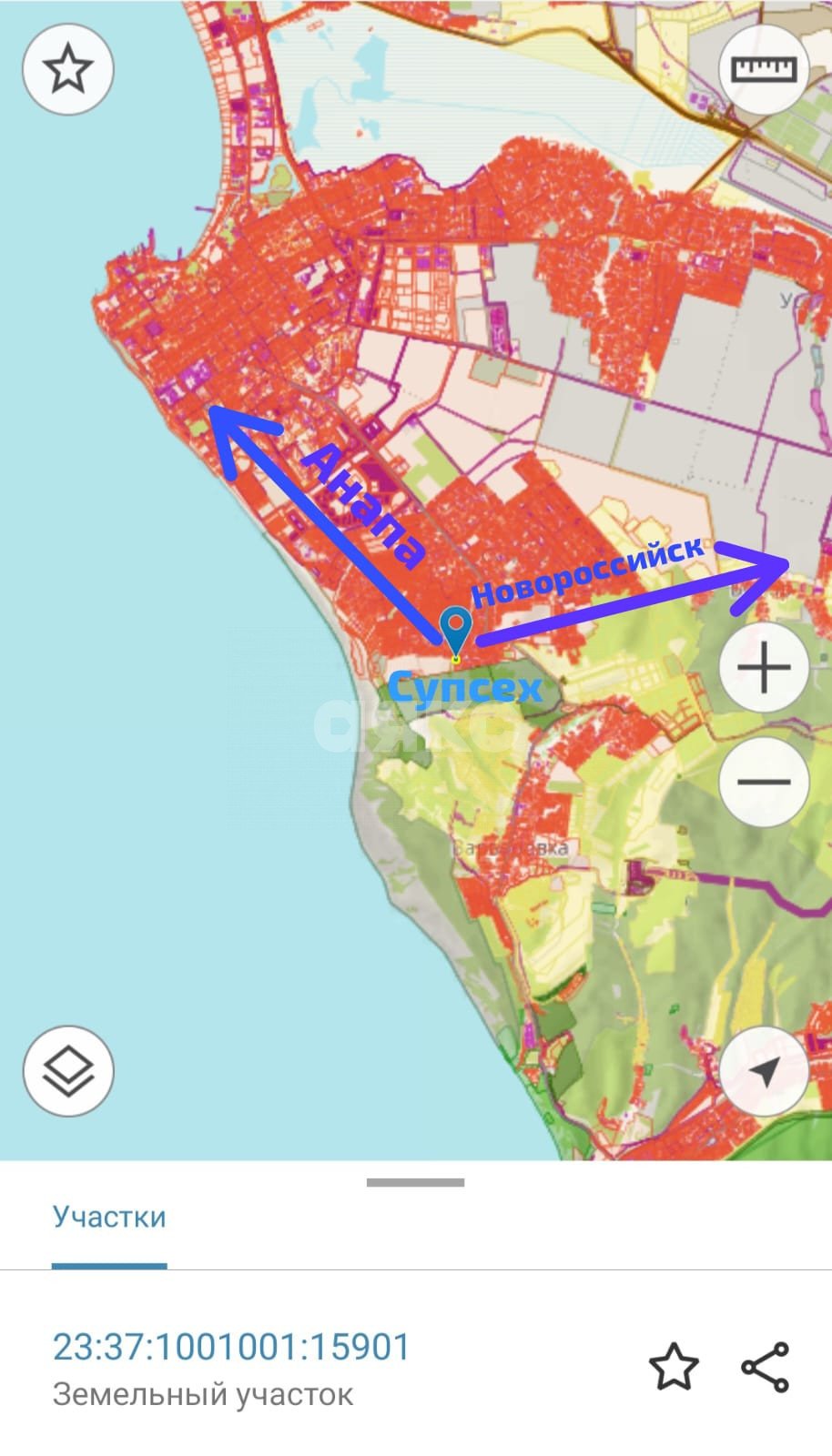 Фото №14: Земельный участок под ИЖС 5 сот. - Супсех, ул. Камаева, 17А