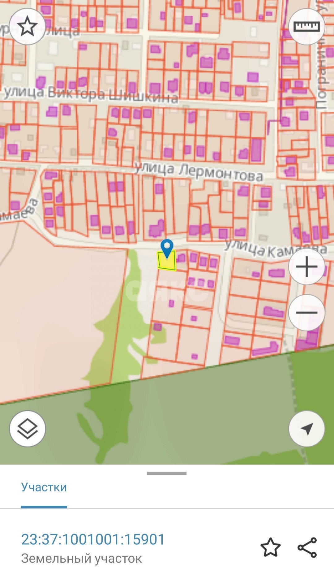 Фото №11: Земельный участок под ИЖС 5 сот. - Супсех, ул. Камаева, 17А