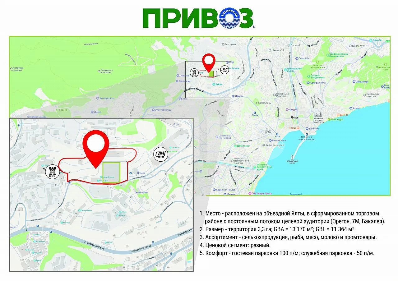 Фото №2: Коммерция 1500 м² - Ялта, ул. Южнобережное шоссе, 38