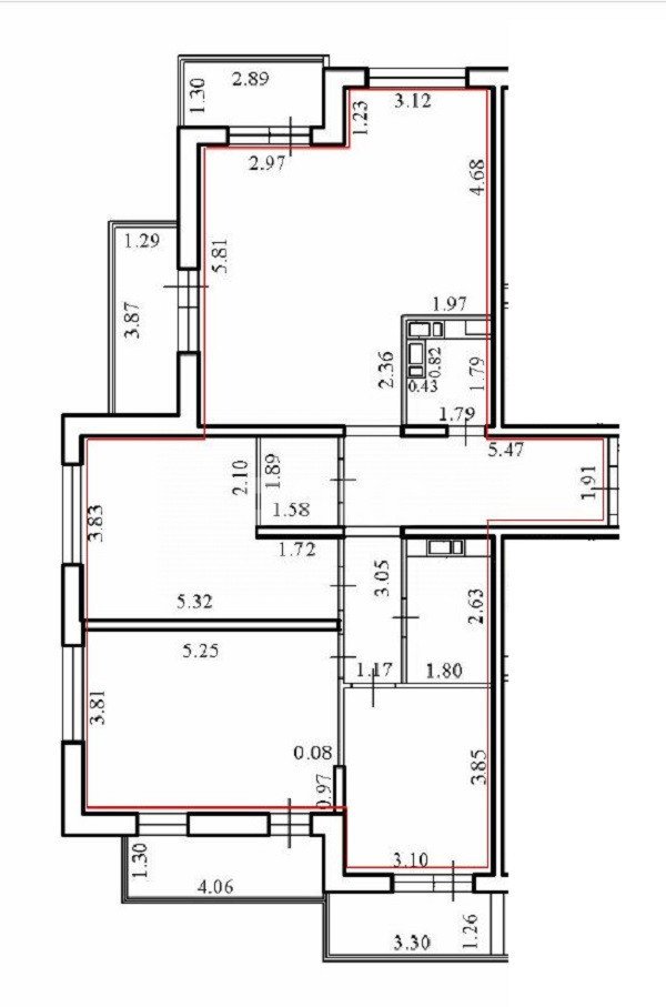 Фото №35: 3-комнатная квартира 125 м² - Новороссийск, территория Цемдолина, ул. Солнечная, уч2