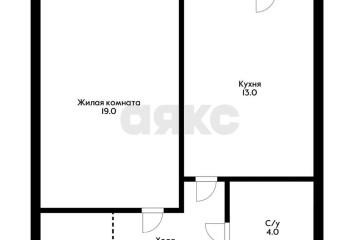 Фото №2: 1-комнатная квартира 47 м² - Краснодар, мкр. Комсомольский, ул. Уральская, 166/2