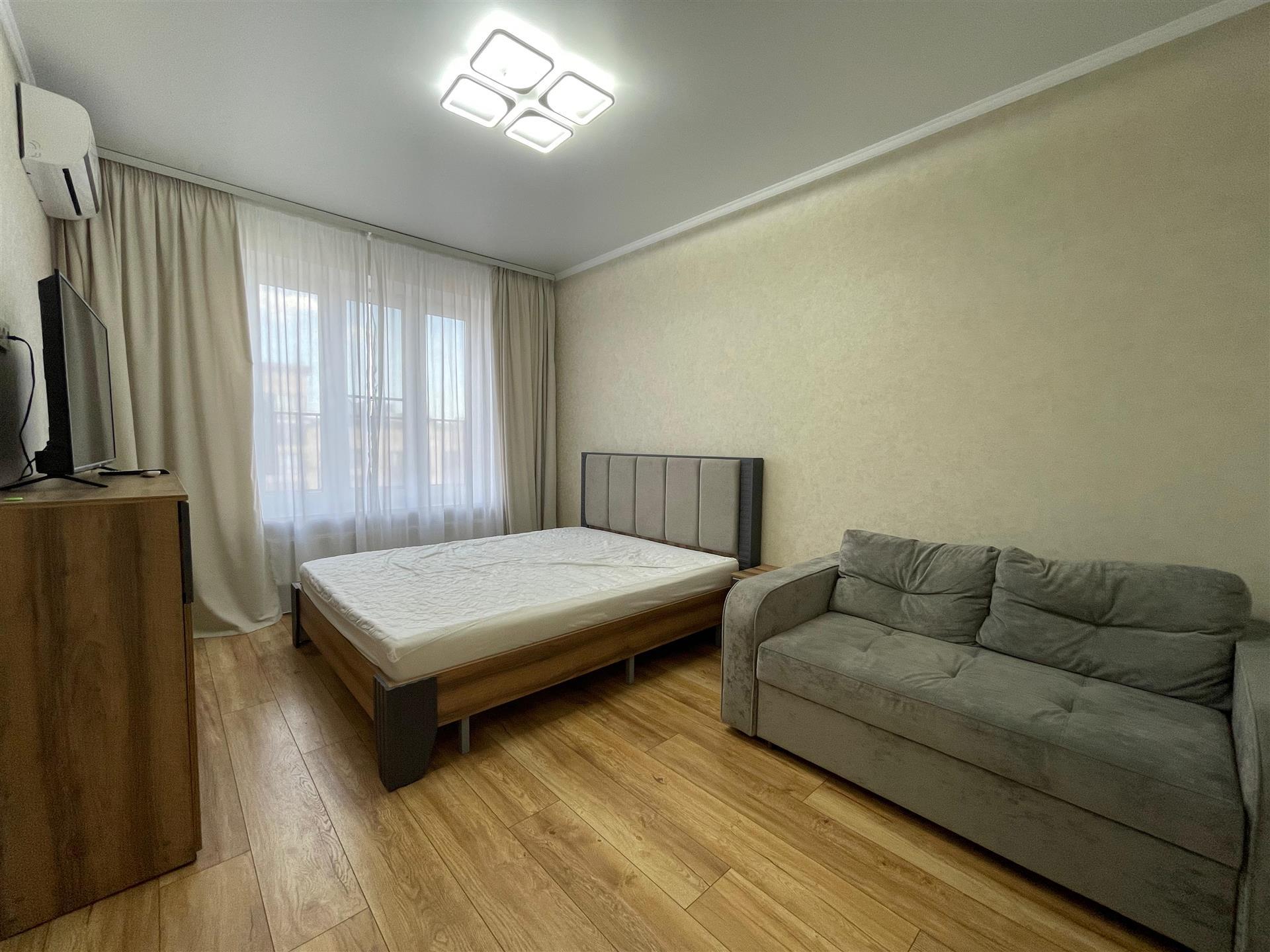 Фото №1: 1-комнатная квартира 38 м² - Краснодар, Прикубанский внутригородской округ, мкр. Достояние, ул. Конгрессная, 33