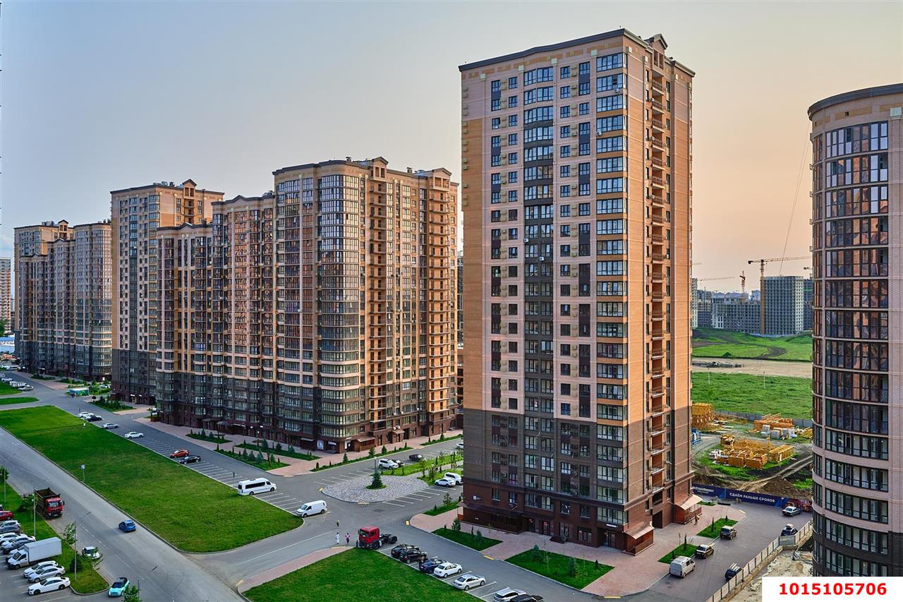 Фото №15: 1-комнатная квартира 38 м² - Краснодар, Прикубанский внутригородской округ, мкр. Достояние, ул. Конгрессная, 33