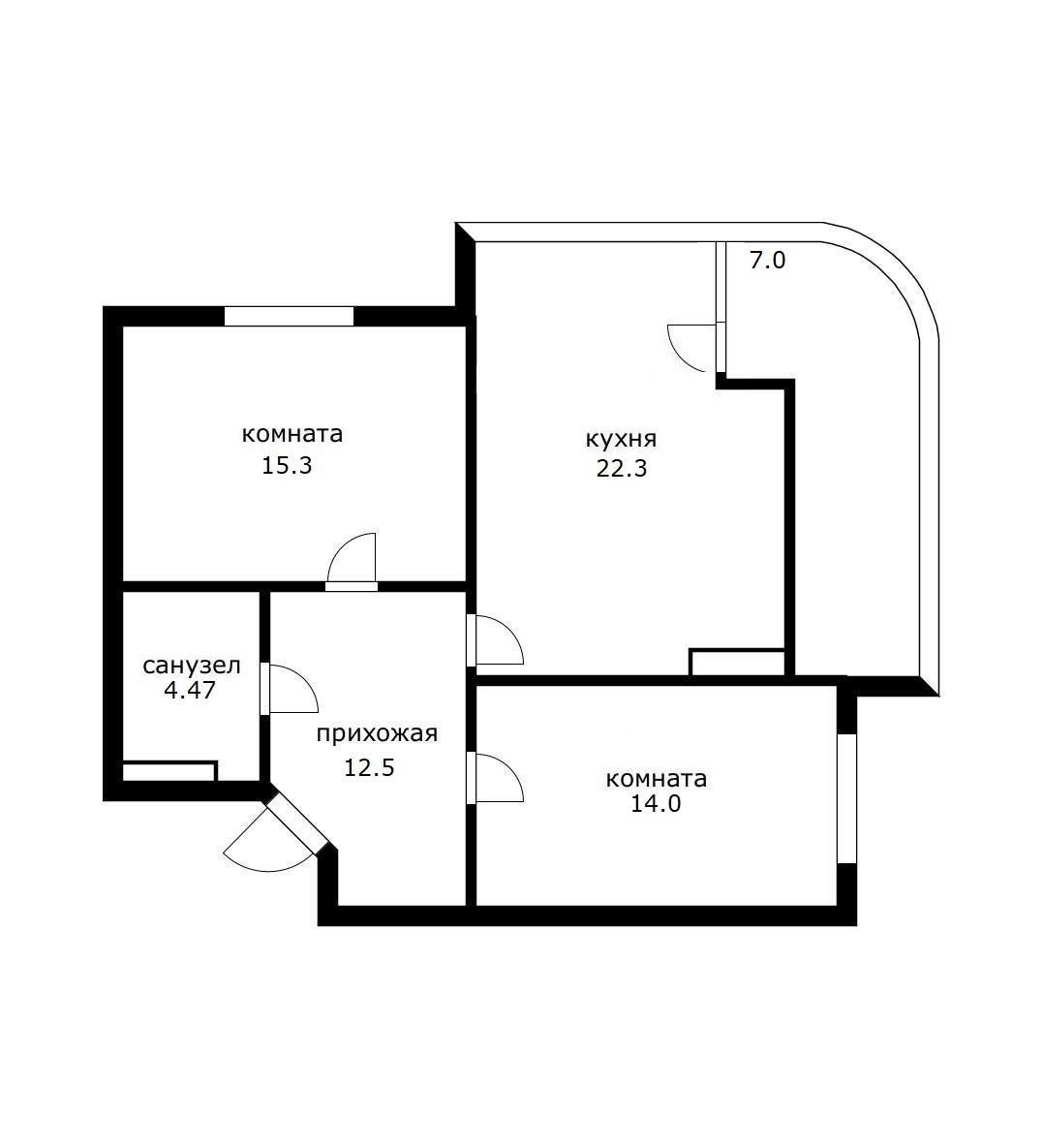 Фото №15: 2-комнатная квартира 75 м² - Краснодар, Прикубанский внутригородской округ, мкр. Достояние, ул. им. Мурата Ахеджака, 10А