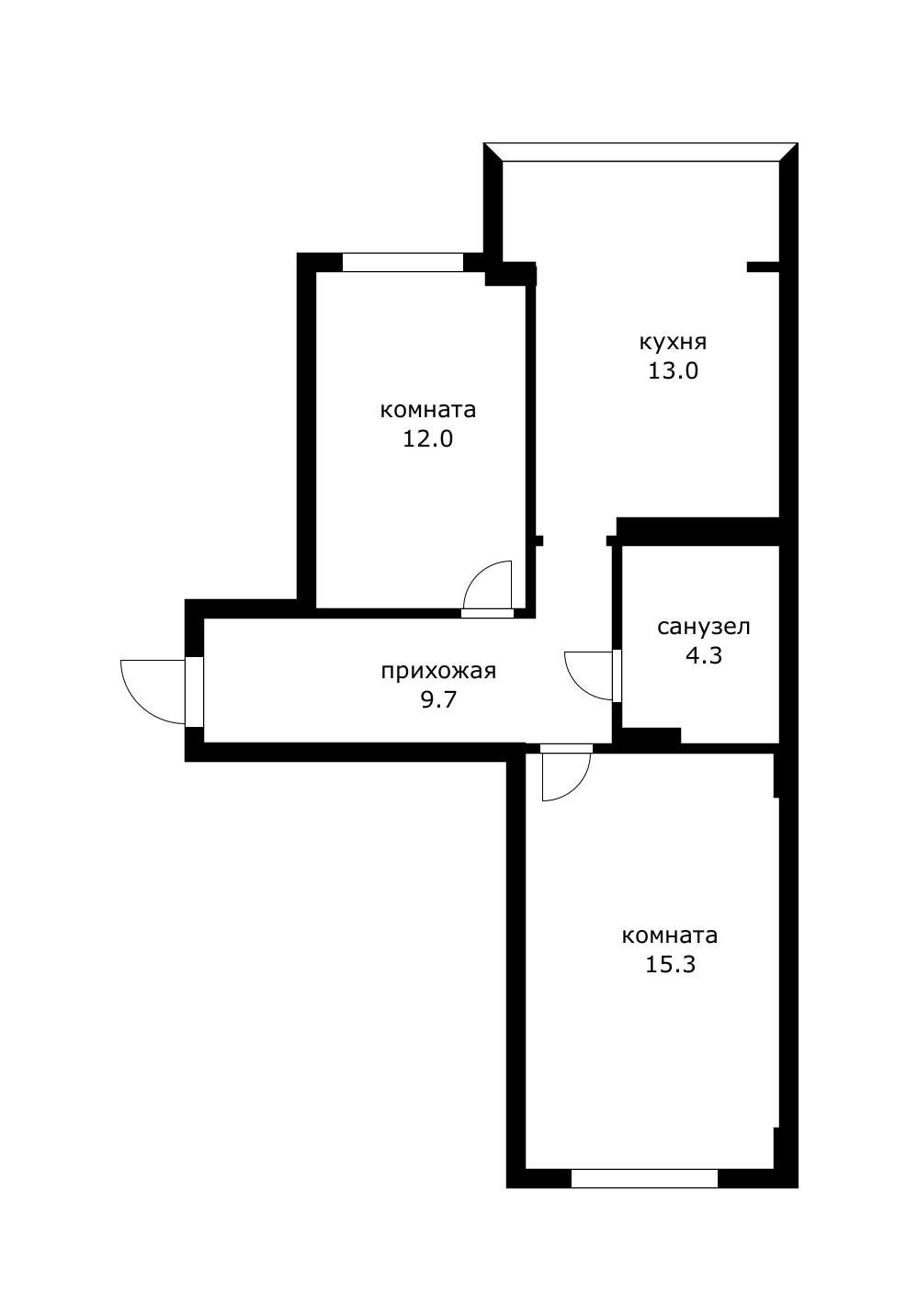 Фото №9: 2-комнатная квартира 50 м² - Краснодар, Прикубанский внутригородской округ, мкр. Краевая Клиническая Больница, ул. Восточно-Кругликовская, 90