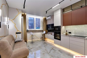 Фото №3: 1-комнатная квартира 45 м² - Краснодар, мкр. 4-й квартал, ул. имени Героя Николая Шевелёва, 5