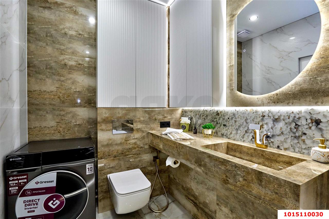 Фото №9: 1-комнатная квартира 45 м² - Краснодар, 4-й квартал, ул. имени Героя Николая Шевелёва, 5