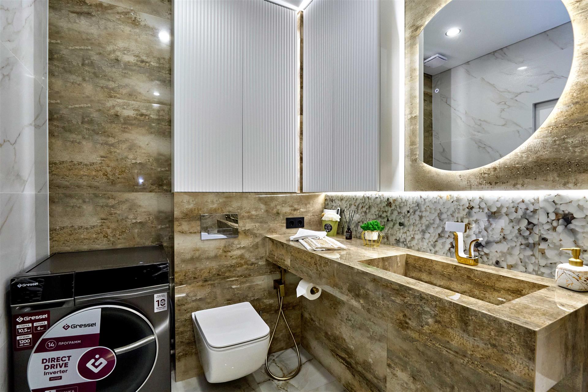 Фото №9: 1-комнатная квартира 45 м² - Краснодар, 4-й квартал, Прикубанский внутригородской округ, мкр. Губернский, ул. имени Героя Николая Шевелёва, 5