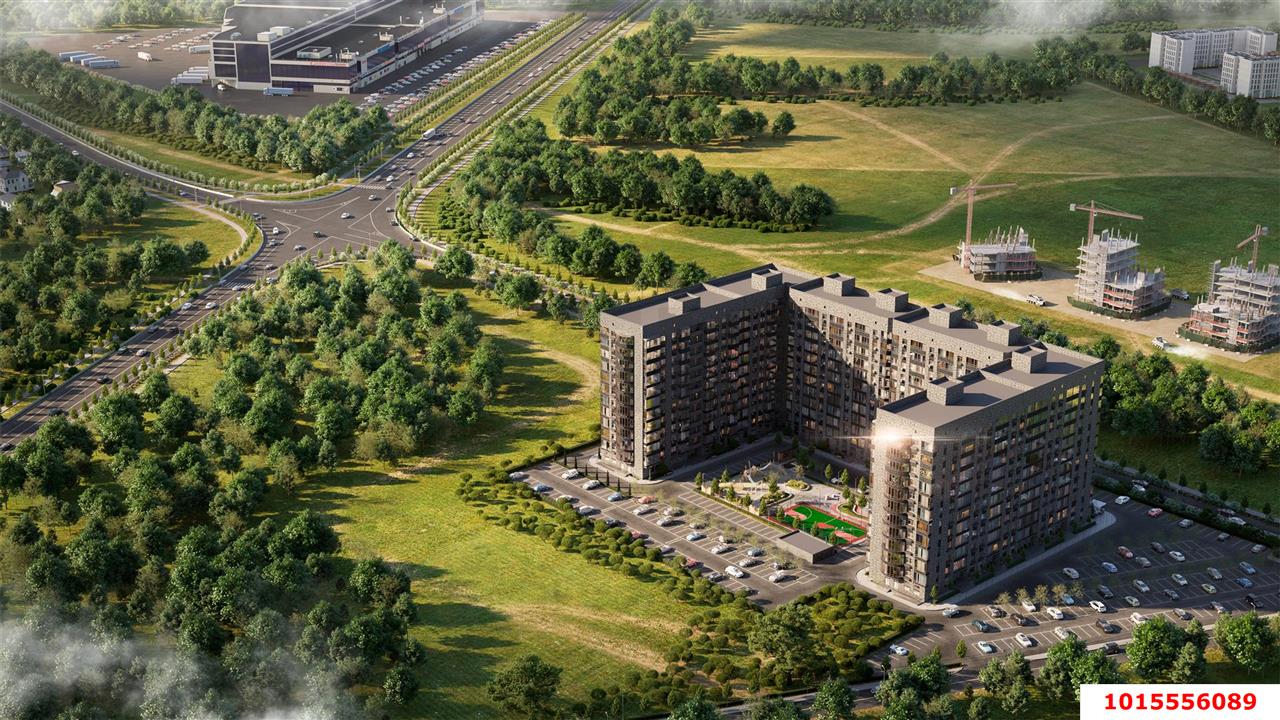 Фото №3: 1-комнатная квартира 39 м² - Майкоп, ул. Степная, 257