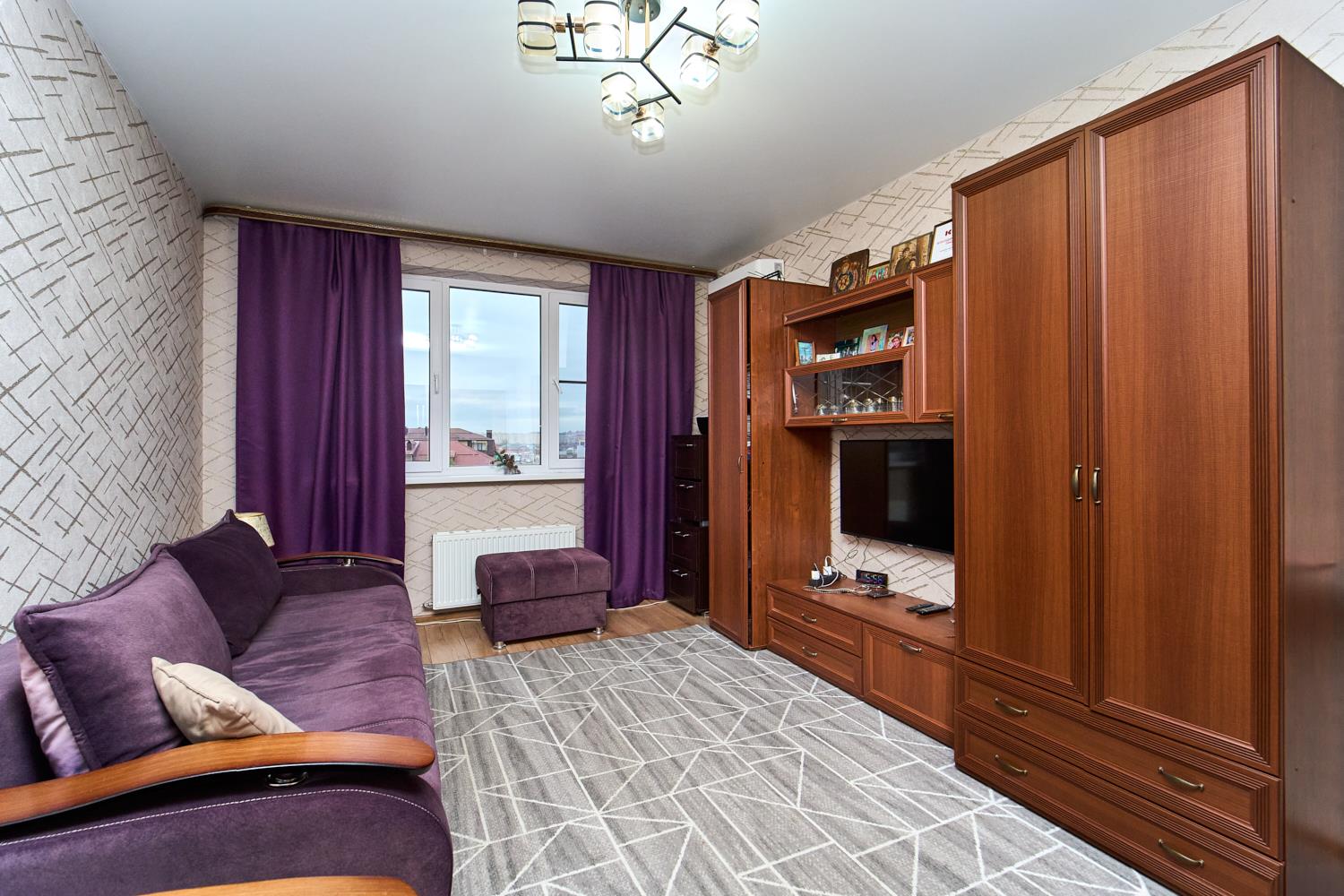 Фото №7: 1-комнатная квартира 36 м² - Новая Адыгея, мкр. жилой комплекс Мега-Победа, ул. Береговая, 3к13