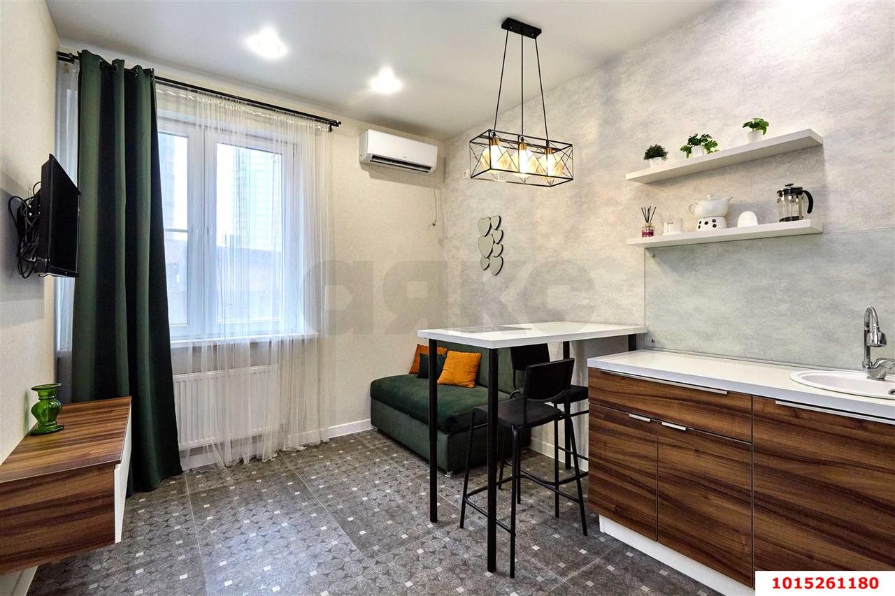 Фото №4: 1-комнатная квартира 32 м² - Краснодар, ЖК Рекорд, жилой комплекс Рекорд, Черёмушки, Карасунский внутригородской округ, мкр. Центральный внутригородской округ, ул. Новороссийская, 90/2к1