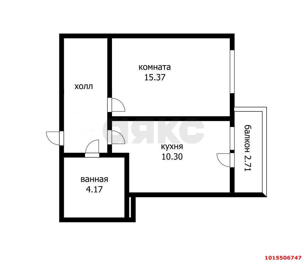 Фото №19: 1-комнатная квартира 33 м² - Краснодар, жилой комплекс Нeo-квартал Красная Площадь, ул. Конгрессная, 13