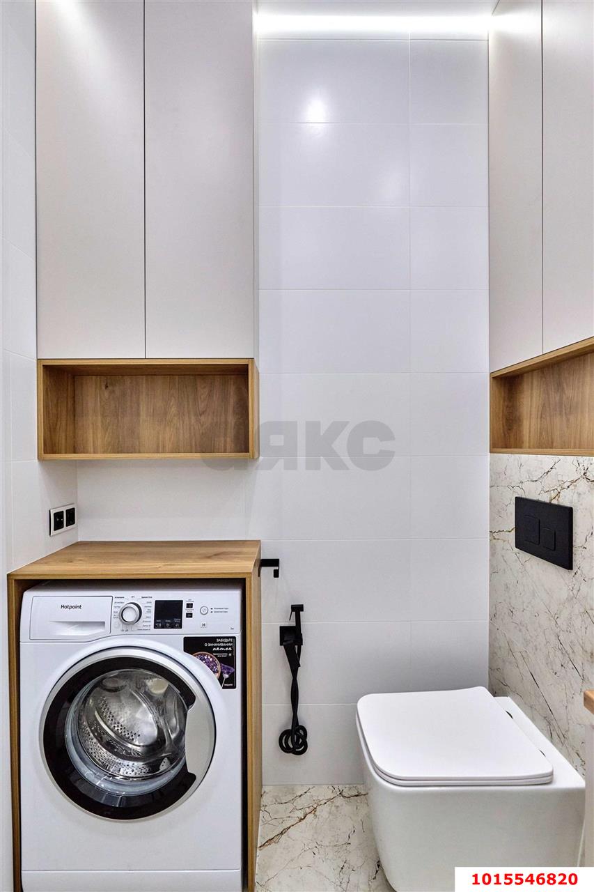 Фото №10: 1-комнатная квартира 32 м² - Краснодар, жилой комплекс Фонтаны, ул. Воронежская, 47/14