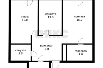 Фото №2: 2-комнатная квартира 65 м² - Краснодар, мкр. жилой комплекс Все Свои, ул. Колхозная, 5