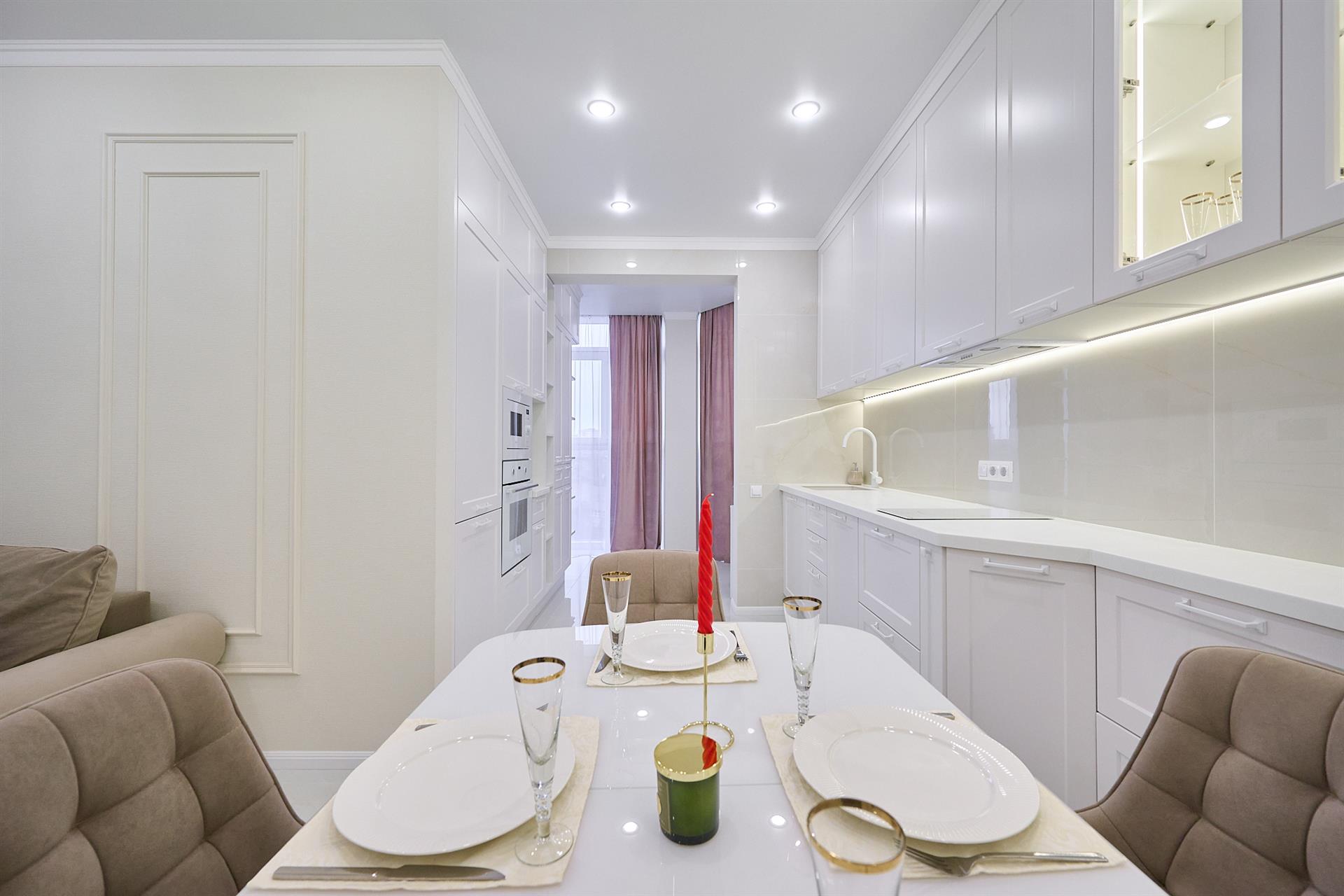 Фото №4: 1-комнатная квартира 52 м² - Краснодар, Западный внутригородской округ, мкр. Фестивальный, ул. Шоссе Нефтяников, 18к3