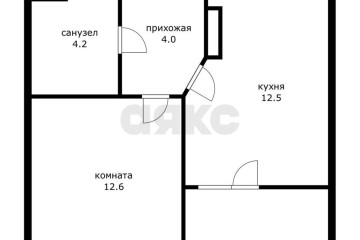 Фото №2: 1-комнатная квартира 37 м² - Краснодар, мкр. Светлоград, ул. Красных Партизан, 1/4к15