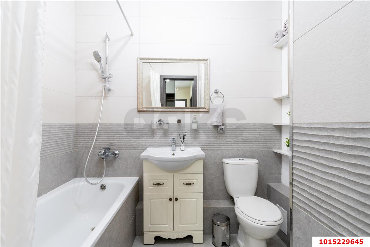 Фото №13: 1-комнатная квартира 37 м² - Краснодар, жилой комплекс Москва, ул. Российская, 79/3к1