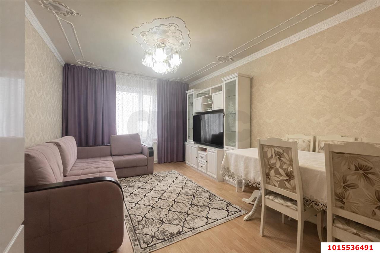 Фото №1: 4-комнатная квартира 82 м² - Краснодар, Краевая Клиническая Больница, ул. Черкасская, 47