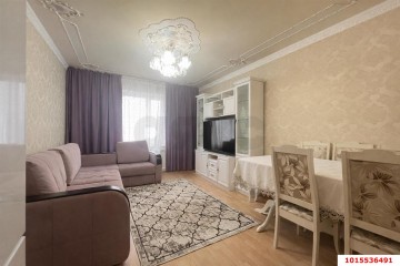 Фото №1: 3-комнатная квартира 82 м² - Краснодар, мкр. Краевая Клиническая Больница, ул. Черкасская, 47