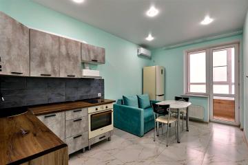 Фото №1: 1-комнатная квартира 39 м² - Краснодар, мкр. жилой комплекс Фамилия, ул. Старокубанская, 124