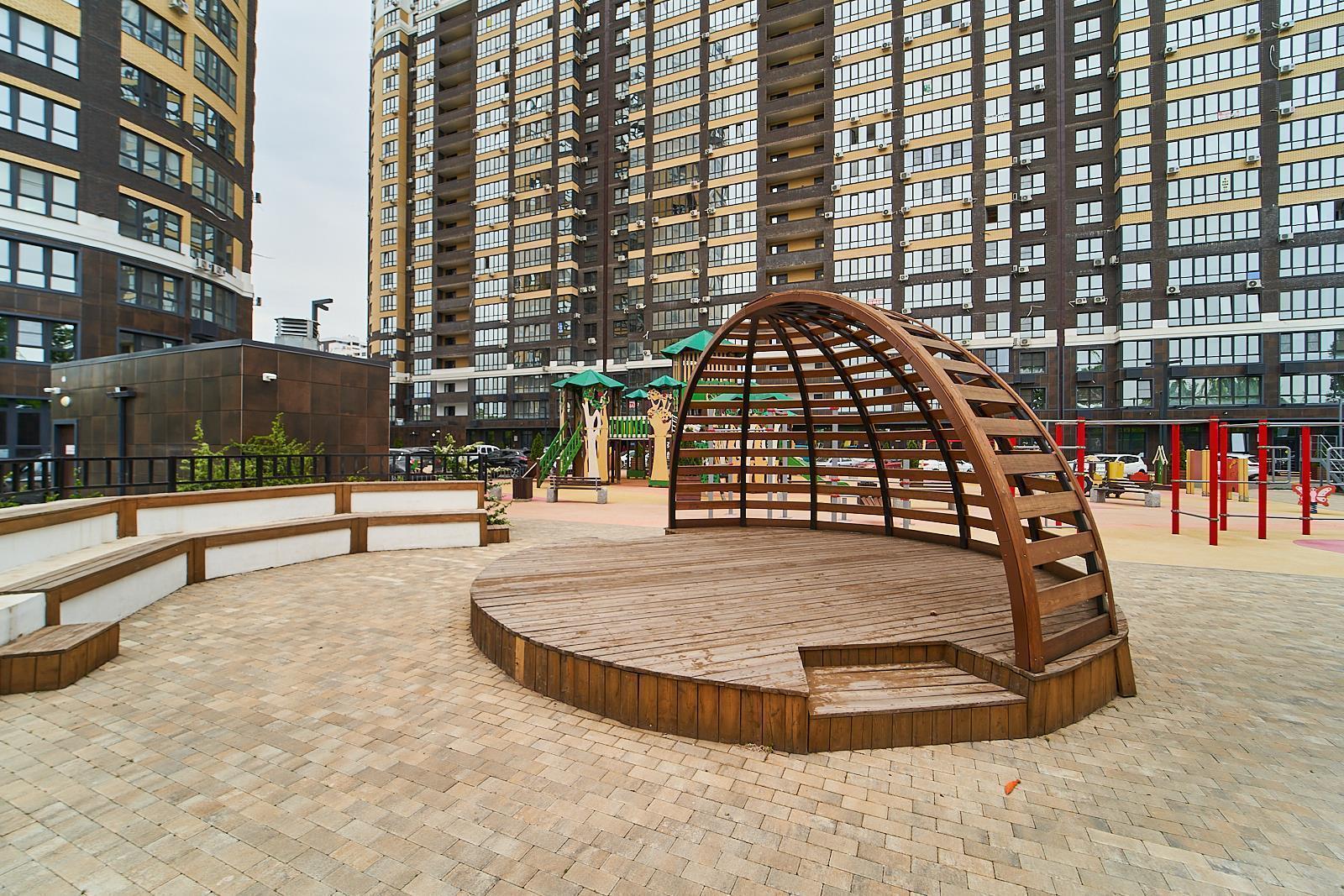 Фото №18: 1-комнатная квартира 39 м² - Краснодар, Карасунский внутригородской округ, Хлопчато-бумажный Комбинат, мкр. жилой комплекс Фамилия, ул. Старокубанская, 124