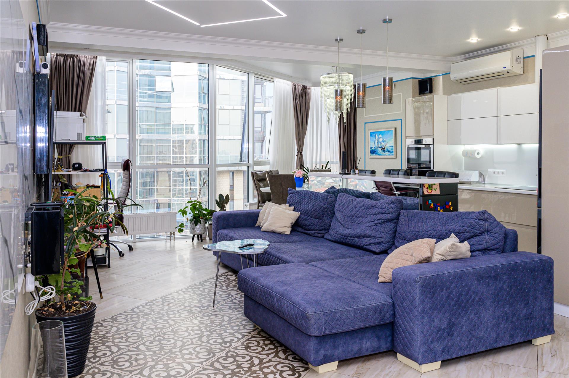 Фото №7: 3-комнатная квартира 95 м² - Краснодар, ЖК Седьмой Континент, Отделение № 1 совхоза Солнечный, Прикубанский внутригородской округ, Фестивальный, мкр. жилой комплекс Седьмой Континент, ул. Совхозная, 1к5