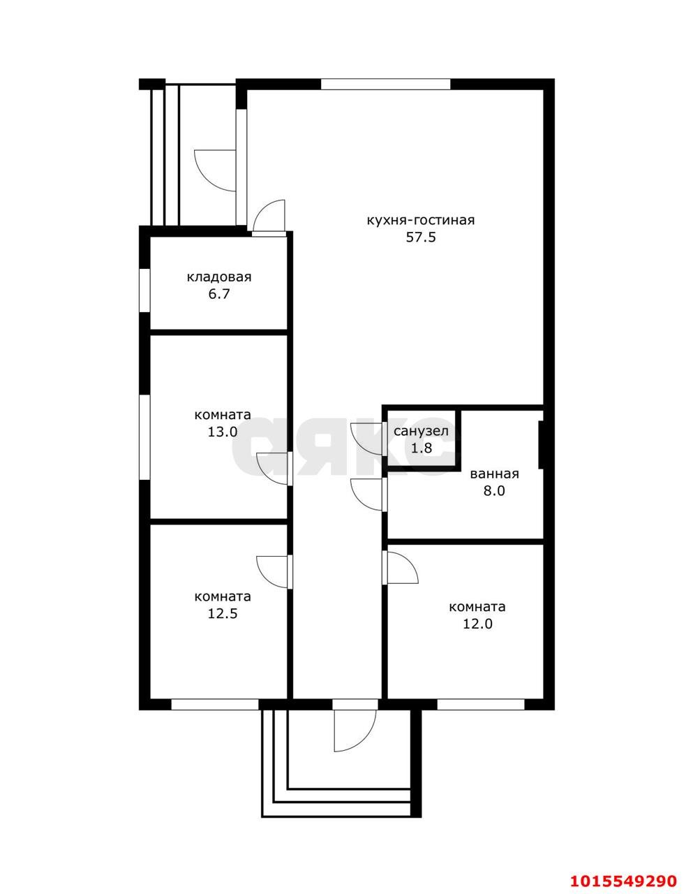 Фото №20: Дом 124 м² + 6.3 сот. - Козет, КП Платинум, ул. имени Меджида Ахеджакова, 27